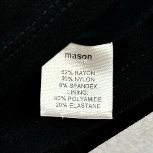 NWOT Mason Bodycon Criss Cross Cutout Dress Size Small in Black Keyhole Front - Picture 4 of 7